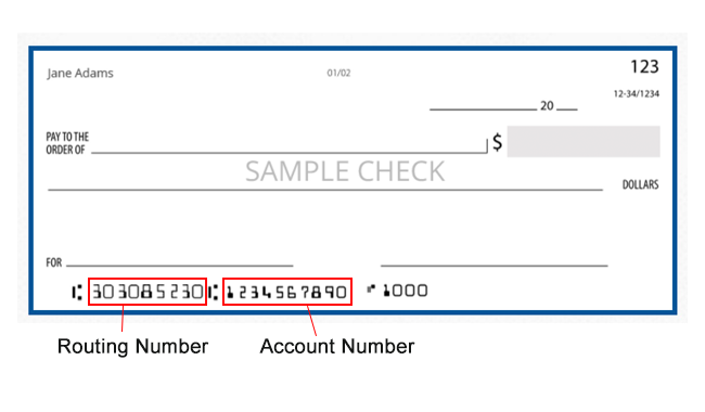 Routing Number & Wire Instructions
